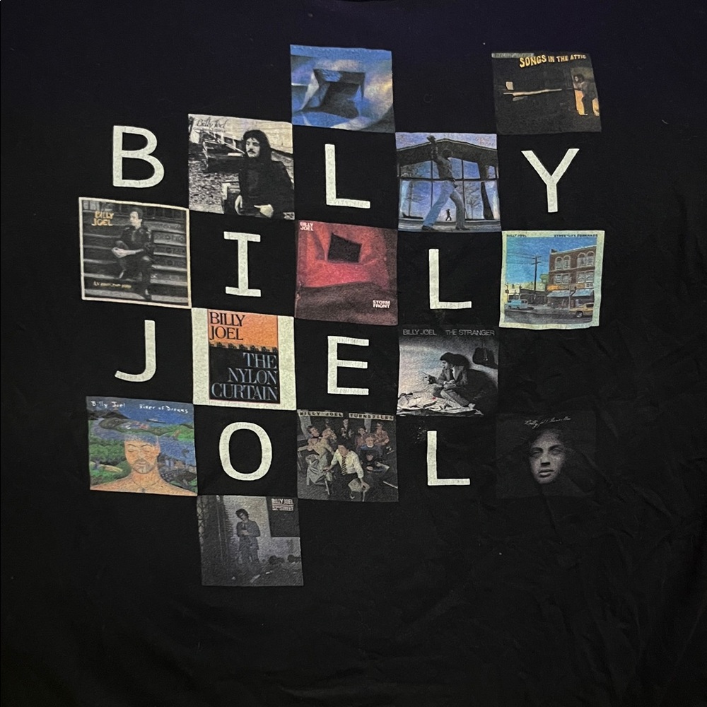 Billy Joel Albums Xl Shirt